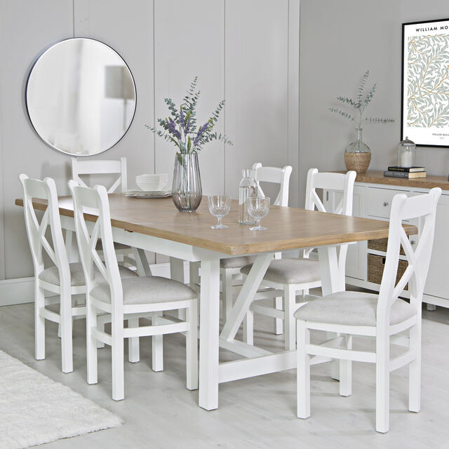 Venice White 1.8m Butterfly Table Venice White 1.8m Butterfly Table