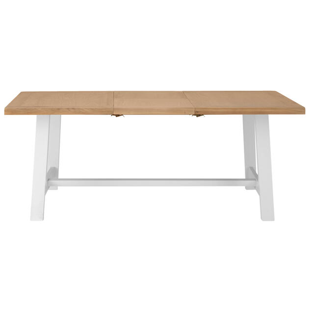 Venice White 1.8m Butterfly Table