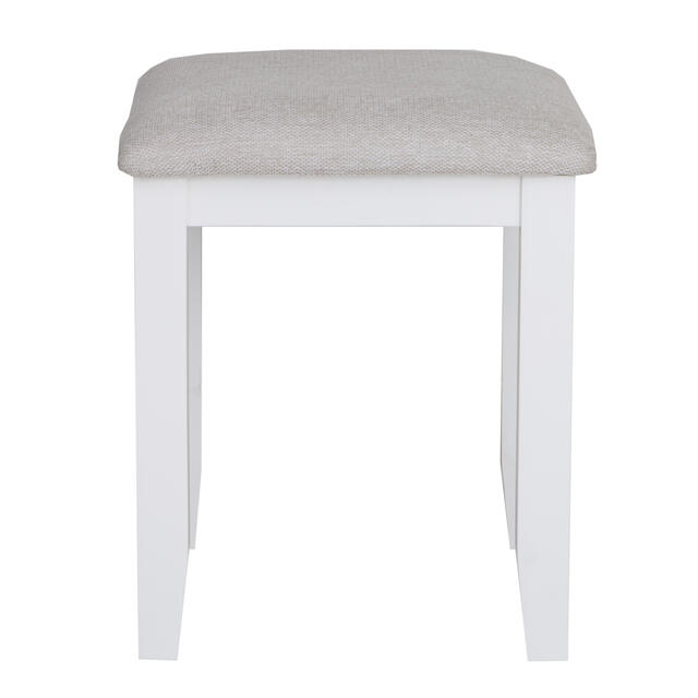 Venice White Stool