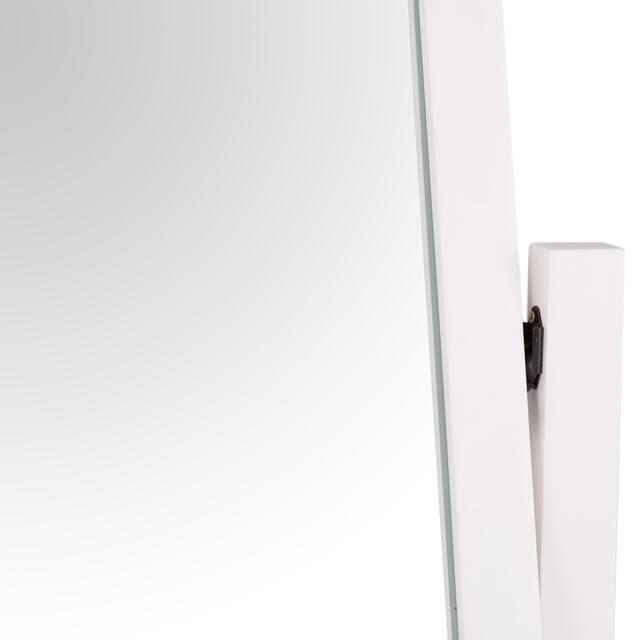 Venice White Trinket Mirror