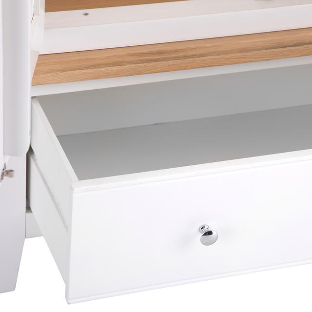 Venice White 2 Door Wardrobe Venice White 2 Door Wardrobe