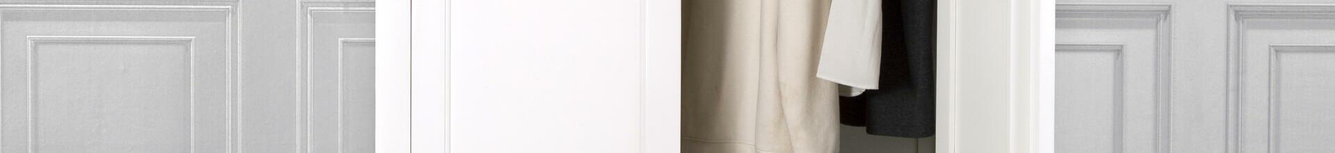 Venice White 2 Door Wardrobe Venice White 2 Door Wardrobe