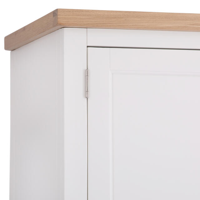 Venice White 2 Door Wardrobe Venice White 2 Door Wardrobe