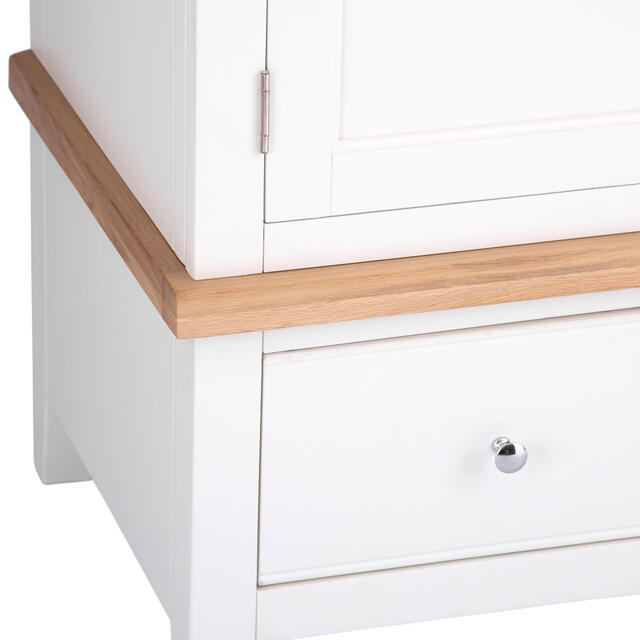 Venice White 2 Door Wardrobe Venice White 2 Door Wardrobe