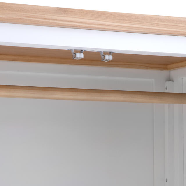 Venice White 2 Door Wardrobe Venice White 2 Door Wardrobe