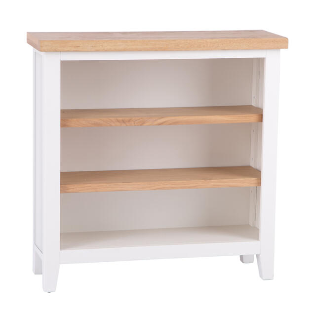 Venice White Small Wide Bookcase Venice White Small Wide Bookcase