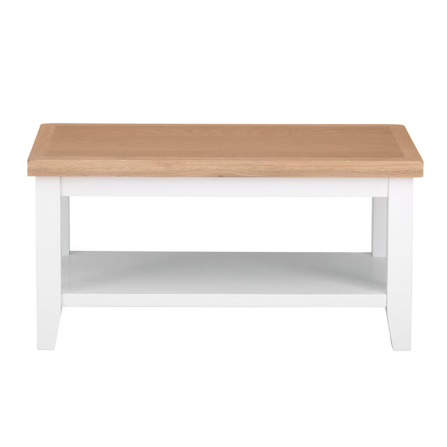 Venice White Small Coffee Table