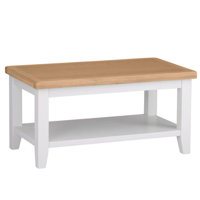 Venice White Small Coffee Table