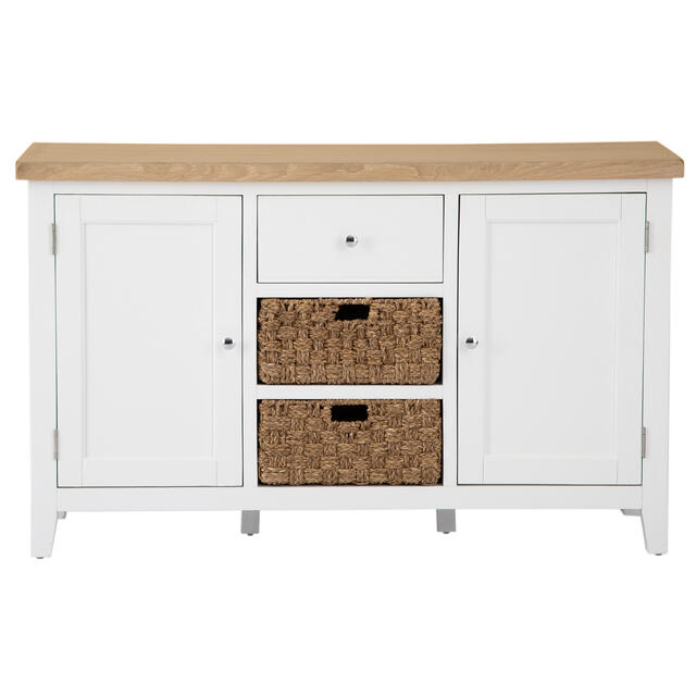 Venice White Large Sideboard