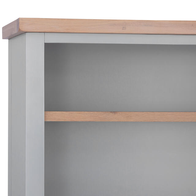 Venice Grey Large Bookcase