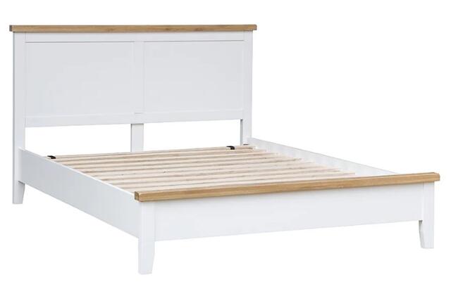 Venice White 4'6 Bed Frame