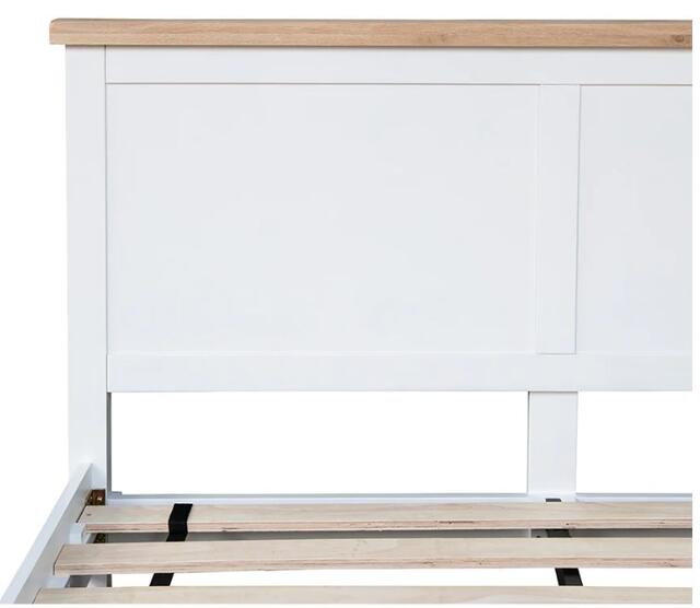 Venice White 5' Bed Frame