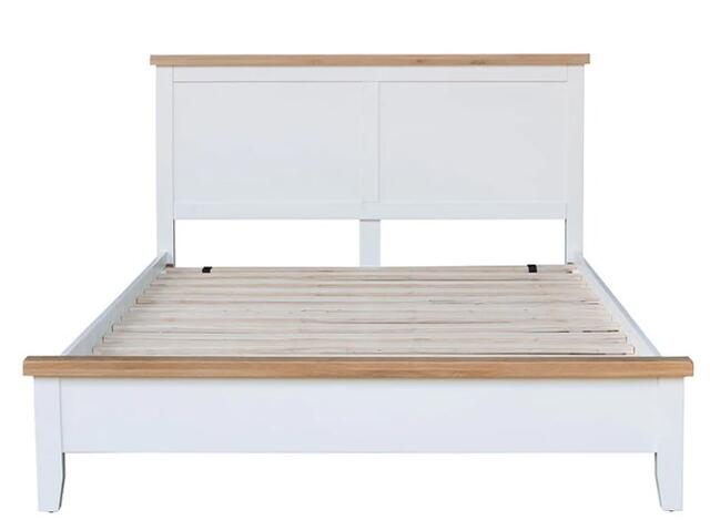 Venice White 5' Bed Frame