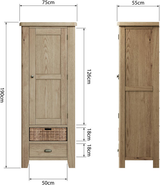 Sorrento Single Larder Unit