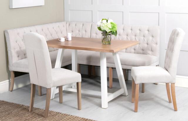 Venice White Fixed Top Table Venice White Fixed Top Table