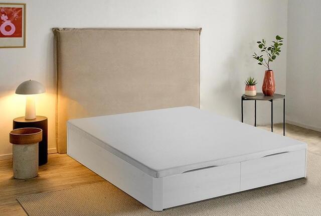 Khama Yulan Ottomon Storage Bed base 200 x 150cm Artic Khama Yulan Ottomon Storage Bed base 200 x 150cm Artic