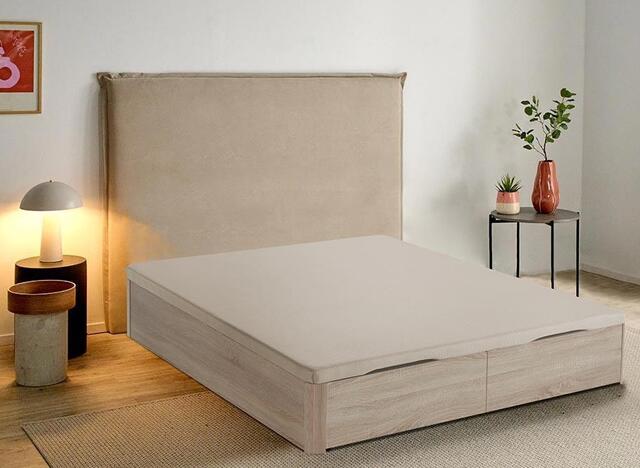 Khama Yulan Ottomon Storage Bed base 200 x 150cm Cambrian