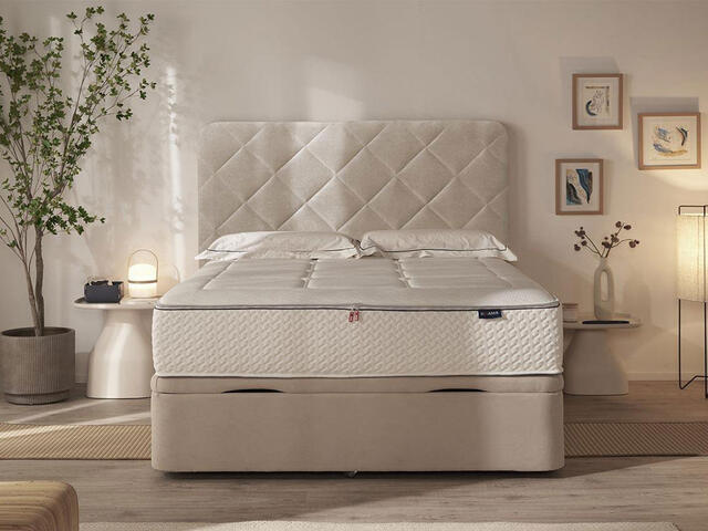 Khama Brisa Headboard 120 x 140cm Hueso Beige Khama Brisa Headboard 120 x 140cm Hueso Beige