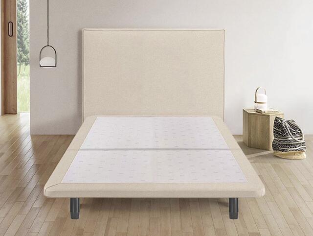 Khama Napua Bed base 190 x 135cm Hueso Beige Khama Napua Bed base 190 x 135cm Hueso Beige