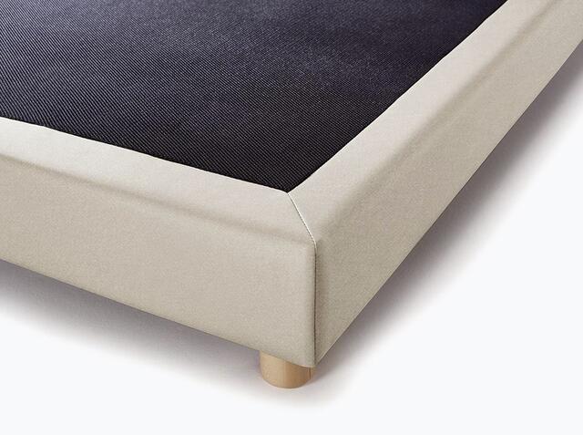 Khama Cocoa Bed base 190 x 135cm Hueso Beige Khama Cocoa Bed base 190 x 135cm Hueso Beige