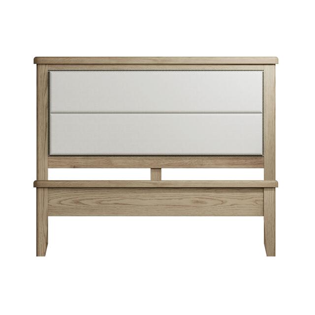 Sorrento 5' Bed with Fabric Headboard Sorrento 5' Bed with Fabric Headboard