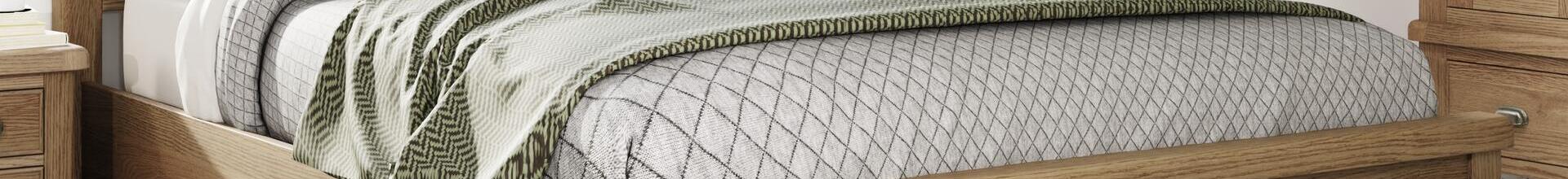 Sorrento 5' Bed with Fabric Headboard