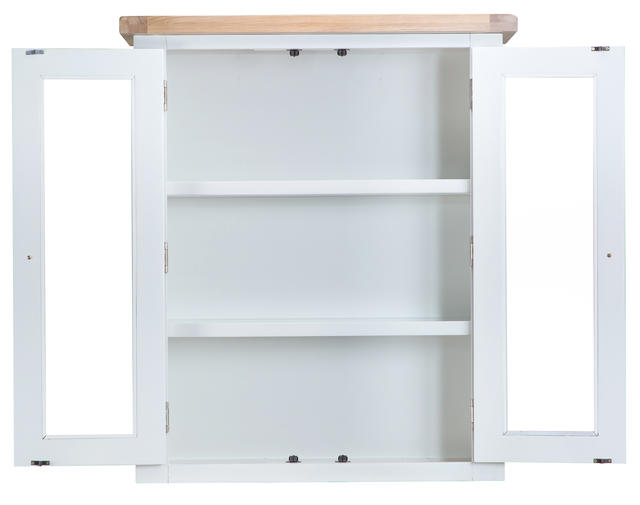 Verona White Small Dresser Top